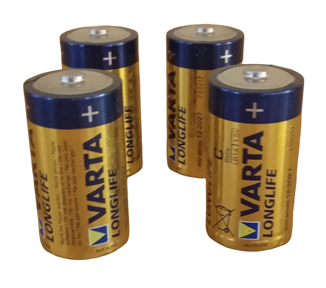 4 Piles LR14  1,5v LONGLIFE VARTA