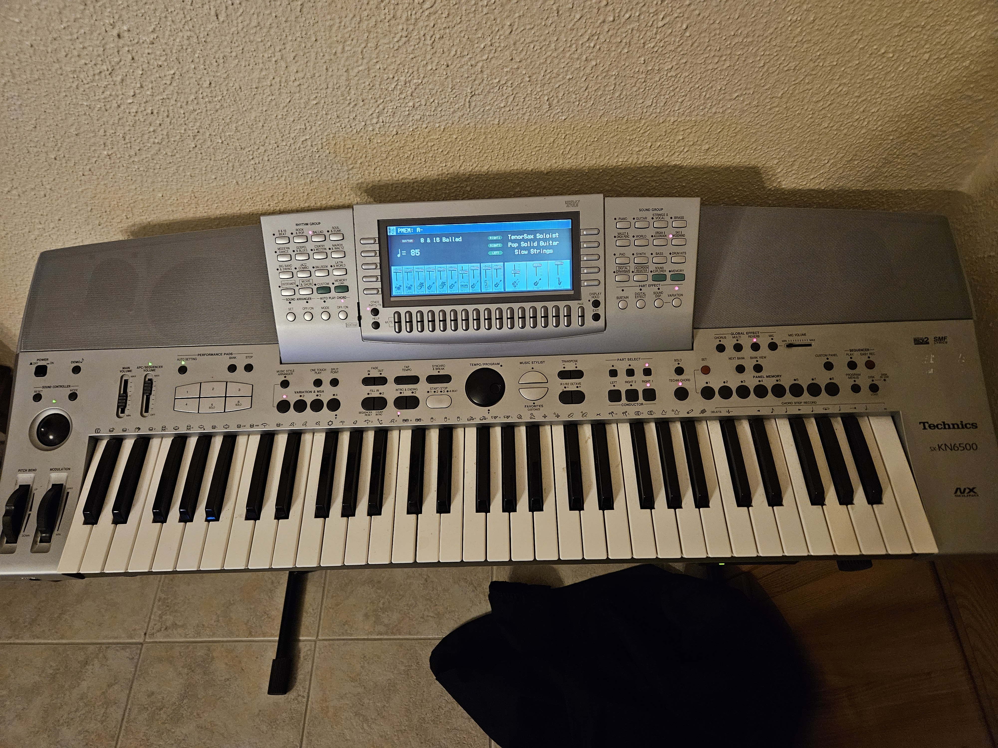 Synthétiseur-arrangeur TECHNICS KN6500 — photo 4