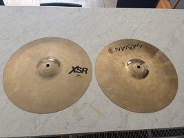 sabian XSR hi hats 14" - 200 €
