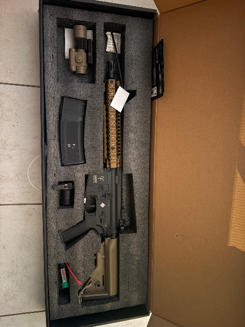 MK18 AEG BUSHIDO JIN BRONZE SAIGO 1J