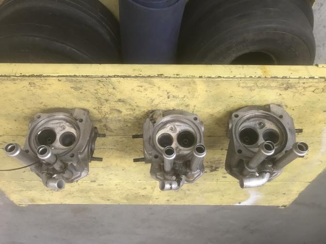 culasses d'occasion pour ROTAX 912 UL cylindres 2, 3 et 4