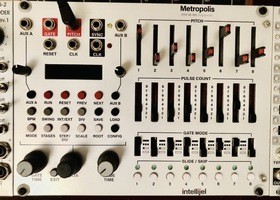 Vends Intellijel Metropolis RED FADERS - Comme neuf - 300 €