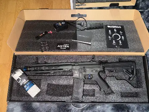 Fusil Competition Saigo Defense Bushido GI NOIR Premium Custom Aster