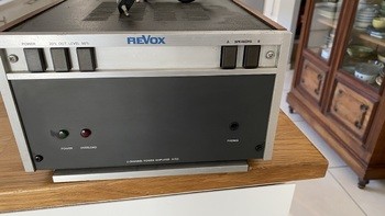 Vends ampli de puissance Revox A722 - 325 €