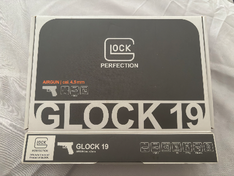 Glock 19 Umarex CO2 4,5 mm  neuf – boîte d’origine