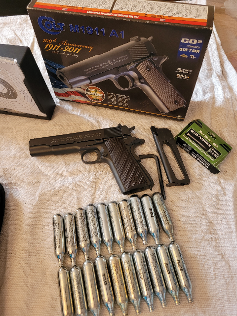 Lot réplique Colt m1911 a1 100th anniversary