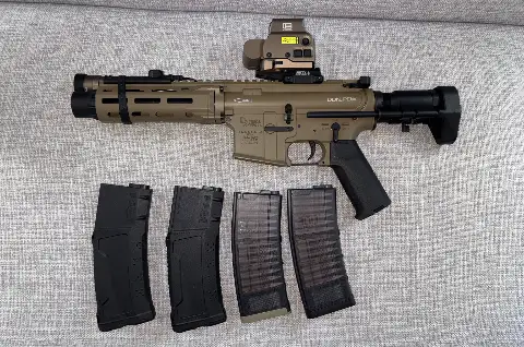 EMG CYMA Daniel Defense DDM4 PDW SBR AEG