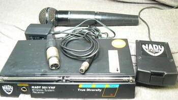 vends Nady 201 + boitier + micro main - 50 €
