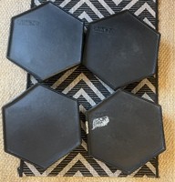 Simmons SDS-5 – Lot de 4 Pads Hexagonaux Blancs 1983 – Piezos testés - 249 €
