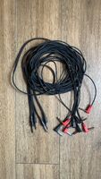 Vends lot de 4 câbles Roland PCS-31 L (cable stéréo Roland coudés )  - 40 €