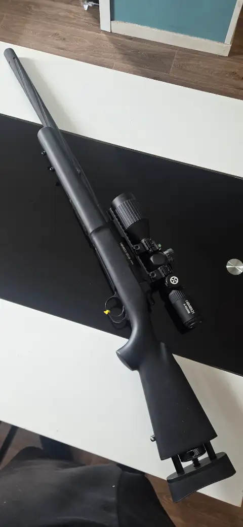 Novritsch SSG24 avec lunette Novritsch 3-9x50IR & killflash — Excellent état
