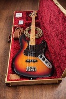 Fender Jazz Bass USA 1998/99 Corona – 3 Tone Sunburst – Maple – Case d'origine -