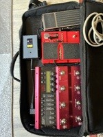Pédale board complet : nova system, whammy, whaha alimentation case souple - 500