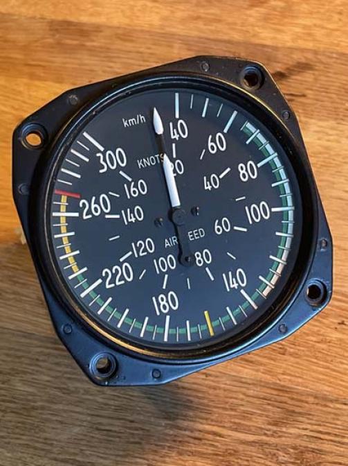 Anémomètre 40 - 300 km/h Diam 80mm
