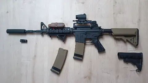 M4A1 King Arms full upgrade