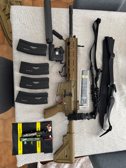 Hk416 DMR Umarex X RTP RAL8000