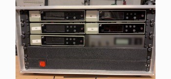 Lot de 5 sennheiser ew-d sk base set (q1-6) + mics - 2 500 €
