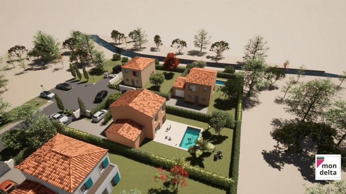 TERRAIN A BATIR DE  568 M² PISCINABLE ET LIBRE CONSTRUCTEUR A ORANGE