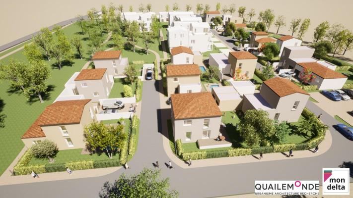 TERRAIN A BATIR DE 349 M² A L'ISLE SUR LA SORGUE