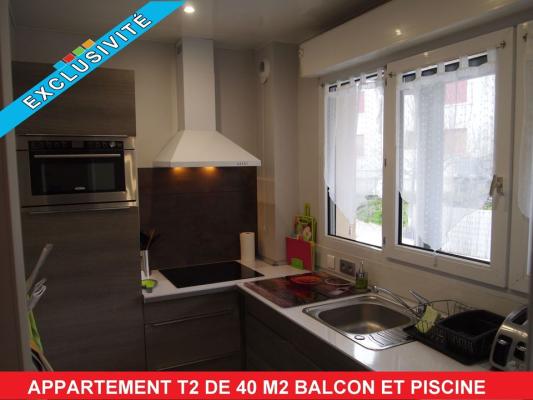 GRAND APPARTEMENT T2 AVEC BALCON