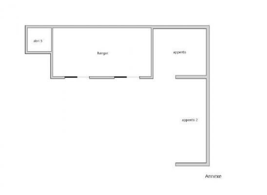 Maison  Type T 8 avec Dépendances, terrain 1641 m2