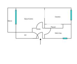 APPARTEMENT T1 BIS AVEC TERASSE