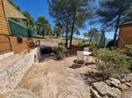 Mobil-home- chalet T4 sur terrain de loisir au Castellet