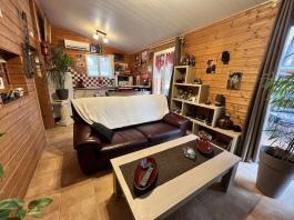 Mobil-home - chalet  de 60 m² sur terrain de loisir au