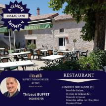 Vente exceptionnelle : Restaurant au bord de la Saône avec