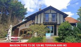 MAISON TYPE T3 TERRAIN 6080 M2