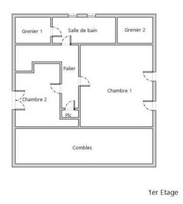 MAISON TYPE T3 TERRAIN 6080 M2