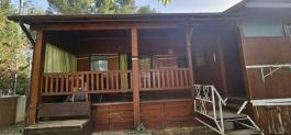 Mobil-home- chalet sur terrain de loisir au Castellet