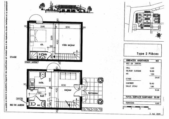 APPARTEMENT T2 EN DUPLEX