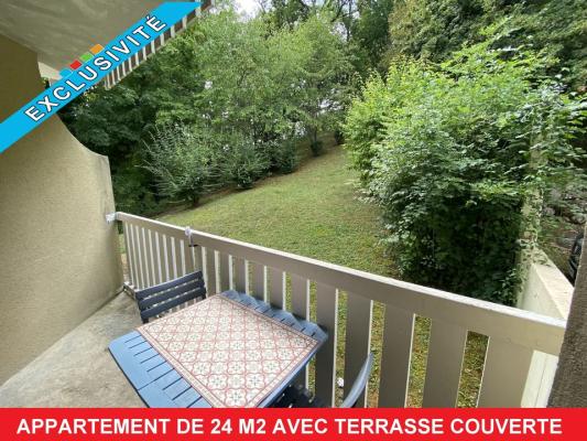 APPARTEMENT DE 24 M2 AVEC TERASSE COUVERTE