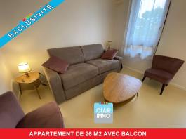 Appartement de 26 m2 avec Balcon