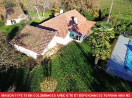 Maison de 157 m2 avec gîte piscine et dépendance