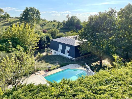 Magnifique maison d'architecte avec piscine et terrain arbor