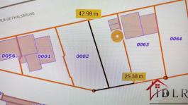 SARREBOURG TERRAIN CONSTRUCTIBLE DE 1627 m2