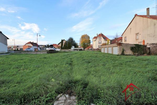 SARREBOURG TERRAIN CONSTRUCTIBLE DE 1627 m2