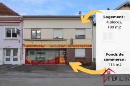 Fond de commerce Boulangerie Pâtisserie avec logement