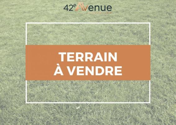 PROXIMITE VIENNE TERRAINS VIABILISE 825M² CONSTRUCTION LIBRE