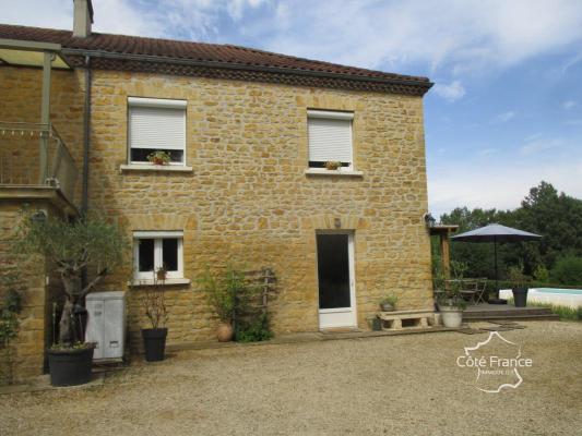 DORDOGNE-SARLAT LA CANEDA- MAISON D'HABITATION AVEC APPARTEM