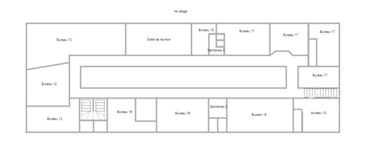 Charleville-Mézières Immeuble commerces et bureaux partielle