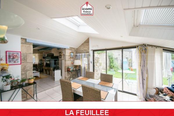 FINISTERE - Brest (29200) - A VENDRE - MAISON D'HABITATION - 5 CHAMBRES - JARDIN CLOS DE 800 M² - EXPOSITION SUD - SOUS SOL COMPLET - QUARTIER RECHERCHE