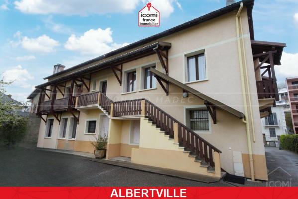 SAVOIE - Albertville (73200) - A 5 MN DU CENTRE VILLE A VENDRE IMMEUBLE DE CHARME DE 450 M² AVEC FORT POTENTIEL - STATIONNEMENT PRIVATIF - AMENAGEMENT COMBLES A ETUDIER - RARE