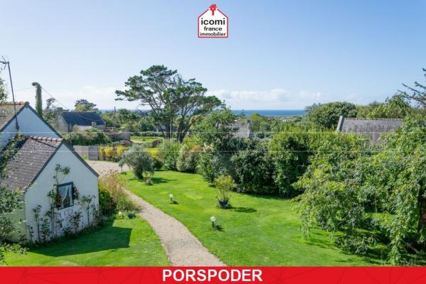 FINISTERE - Porspoder (29840) - A VENDRE - MAISON DE 2019 T7 221M² - 5/6 CHAMBRES - GARAGE DOUBLE - PENTY T3 70M² 2 CHAMBRES SUR TERRAIN DE 3650M²