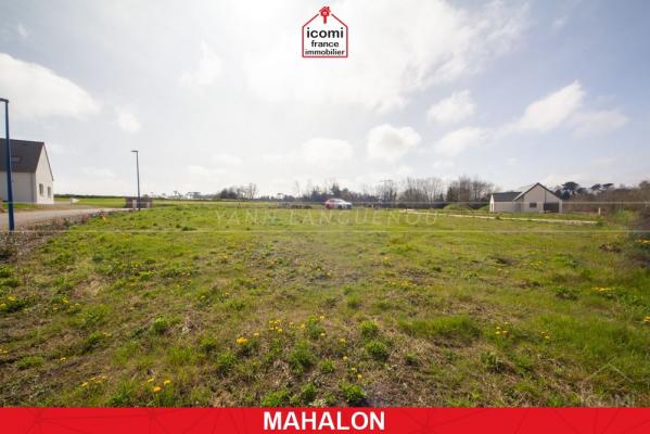 FINISTERE - Mahalon (29790) - A VENDRE -  MAHALON - TERRAIN 711M² - LIBRE DE CONSTRUCTEUR - VIABILISE - ASSAINISSEMENT INDIVIDUEL