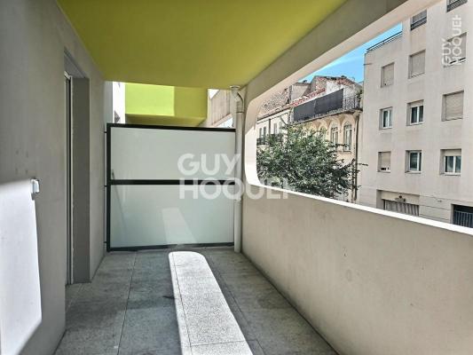 Appartement Montpellier Centre 2 pièces 32 m² et terrasse 10 m²