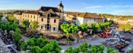 Hôtel à Maurs 15600 sud Auvergne, contre l'Aveyron et le Lot