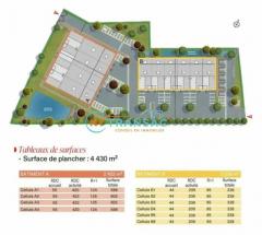 A Vendre cellules neuves d'activités et de bureaux à partir de 352m² situé à Montgeron